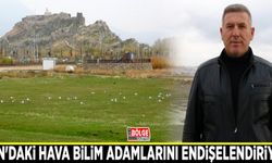 Van'daki hava bilim adamlarını endişelendiriyor