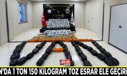 Van’da 1 ton 150 kilogram toz esrar ele geçirildi
