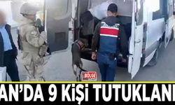 Van’da 9 kişi tutuklandı