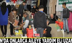 Van’da onlarca aileye yardım eli uzandı