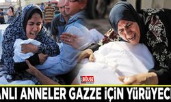 Vanlı anneler Gazze için yürüyecek