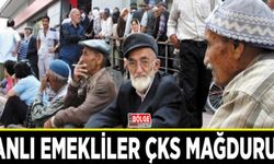 Vanlı emekliler ÇKS mağduru…