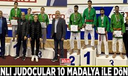 Vanlı judocular 10 madalya ile döndü