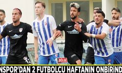 Vanspor'dan 2 futbolcu haftanın onbirinde...