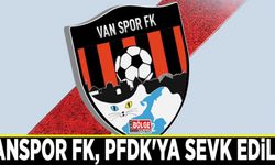 Vanspor FK, PFDK'ya sevk edildi
