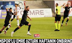 Vanspor'lu Emre Öztürk haftanın onbirinde...