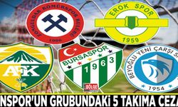 Vanspor'un grubundaki 5 takıma ceza…