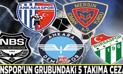 Vanspor'un grubundaki 5 takıma ceza…