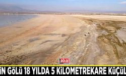 Arin Gölü 18 yılda 5 kilometrekare küçüldü