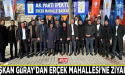 Başkan Güray'dan Erçek Mahallesi'ne ziyaret