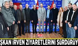 Başkan İrven ziyaretlerini sürdürüyor