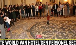 Elite World Van Hotel'den personel gecesi