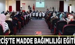 Erciş'te madde bağımlılığı eğitimi