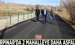 Gürpınar’da 2 mahalleye daha asfalt…