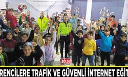 Öğrencilere trafik ve güvenli internet eğitimi