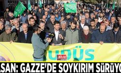 Tasan: Gazze'de soykırım sürüyor