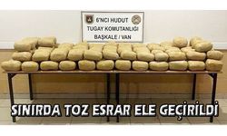 Van'da sınır hattında uyuşturucu ele geçirildi