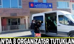 Van'da 8 organizatör tutuklandı