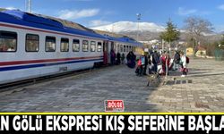 Van Gölü Ekspresi kış seferine başladı