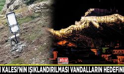 Van Kalesi'nin ışıklandırılması vandalların hedefinde…
