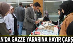 Van’da Gazze yararına hayır çarşısı