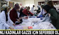 Vanlı kadınlar Gazze için seferber oldu