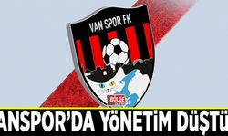 Vanspor’da yönetim düştü…