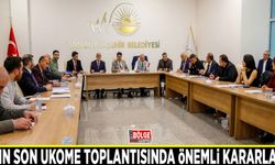 Yılın son UKOME toplantısında önemli kararlar…