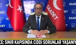 Yüce: Sınır kapısında ciddi sorunlar yaşanıyor
