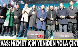 Arvas: Hizmet için yeniden yola çıktım