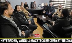 BBP heyetinden, Vangölü Gazeteciler Cemiyeti'ne ziyaret
