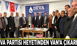 Deva Partisi heyetinden Van’a çıkarma