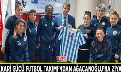 Hakkari Gücü Futbol Takımı’ndan Ağacanoğlu’na ziyaret