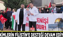 Hekimlerin Filistin'e desteği devam ediyor