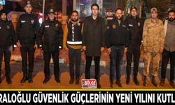 Karaloğlu güvenlik güçlerinin yeni yılını kutladı