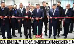 Lokman Hekim Van Hastanesi'nin Acil Servisi yenilendi