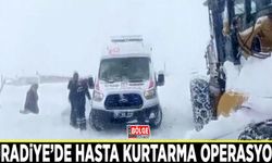 Muradiye’de hasta kurtarma operasyonu