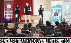 Öğrencilere trafik ve güvenli internet eğitimi