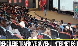 Öğrencilere trafik ve güvenli internet eğitimi