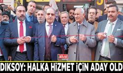Sadıksoy: Halka hizmet için aday olduk