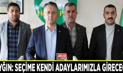 Sayğın: Seçime kendi adaylarımızla gireceğiz