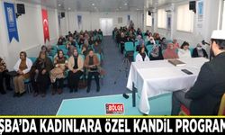 Tuşba’da kadınlara özel kandil programı…