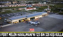 Van Ferit Melen Havalimanı’nı 123 bin 328 kişi kullandı