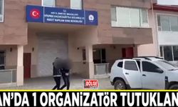 Van’da 1 organizatör tutuklandı