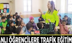 Vanlı öğrencilere trafik eğitimi…