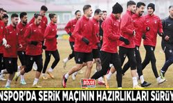 Vanspor'da Serik maçının hazırlıkları sürüyor