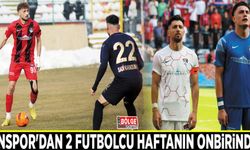 Vanspor'dan 2 futbolcu haftanın onbirinde...