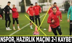 Vanspor, hazırlık maçını 2-1 kaybetti