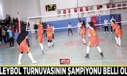 Voleybol turnuvasının şampiyonu belli oldu