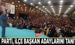 AK Parti, ilçe başkan adaylarını tanıttı